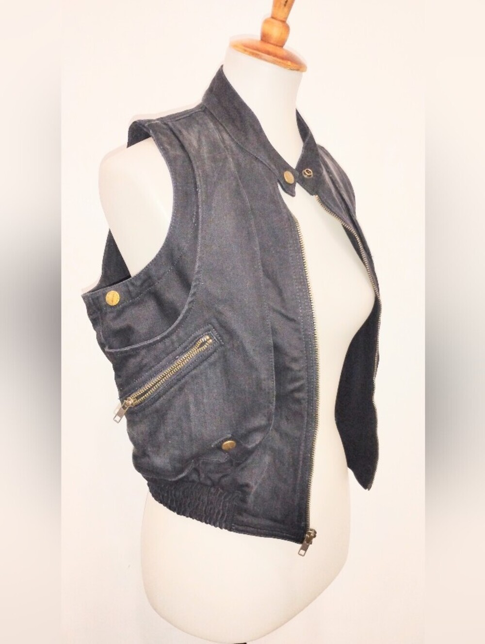 RETRO BIKER VEST